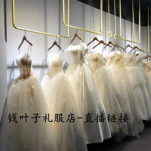 Live broadcast Toast dress hosting clothes auto show show dress dress fashionable and atmospheric host Xiuhe temperament