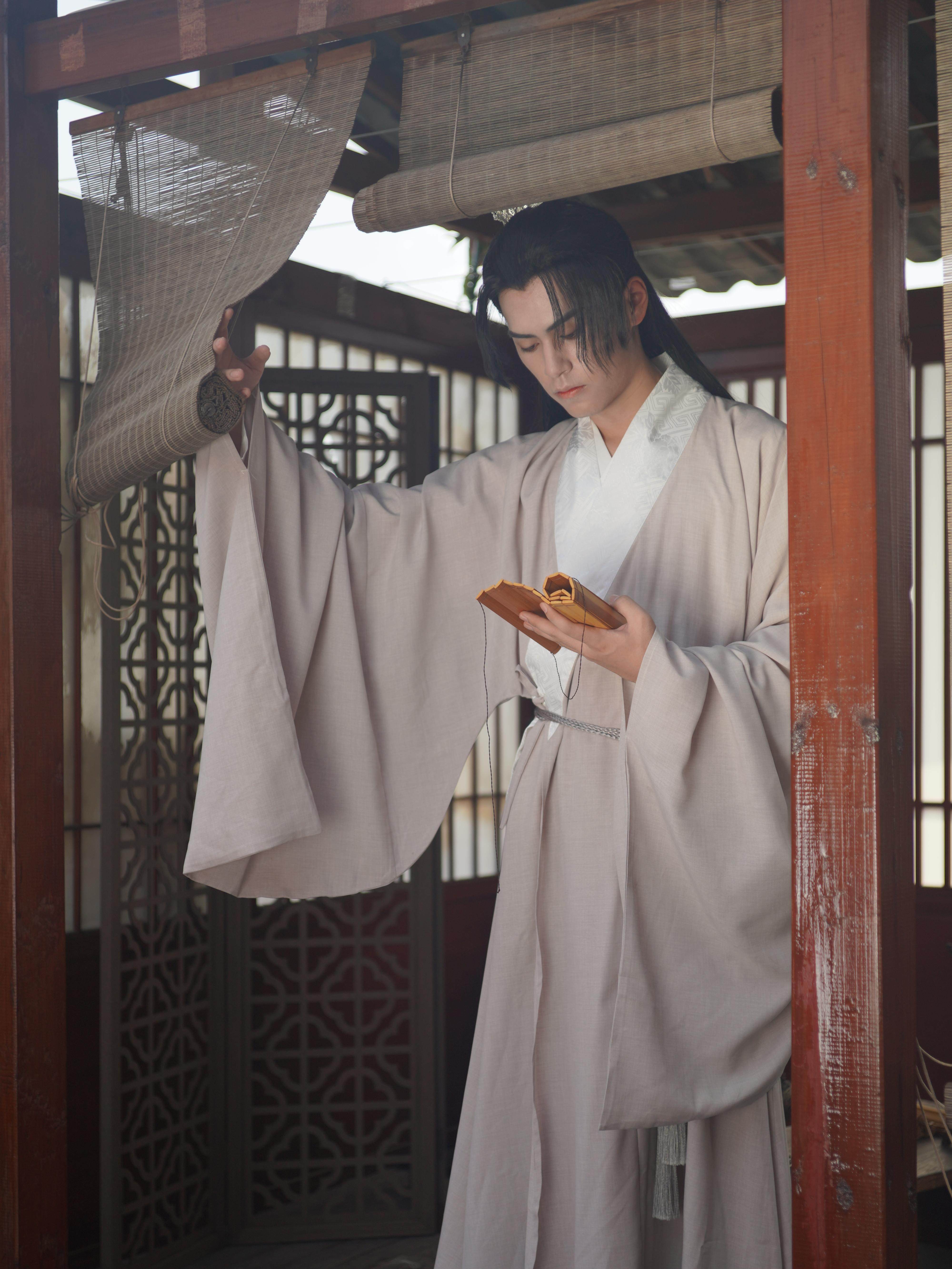 Jinse Taoist Robe - Ming Dynasty Style Hanfu - Men & Women - Summer Leisure