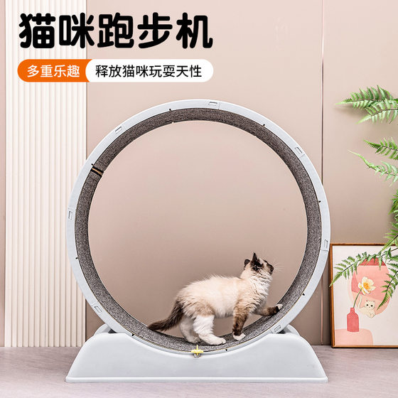 2026新款猫咪跑步机狗狗健身运动静音猫爬架猫玩具猫跑轮大型