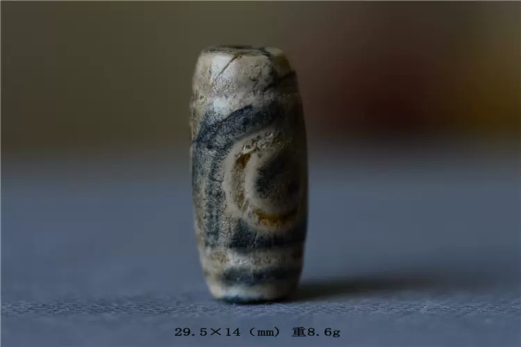 千年老藏传火供爆老天地天珠29.5*14mm满风化纹品相如图包老古珠-Taobao