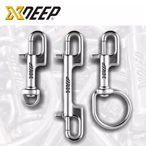 
XDEEP NX bolt snaps diving double-head hook double-head buckle stainless steel single-head hook hook accessories deep diving