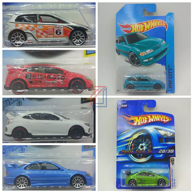 Hot Wheels风火轮HONDA Civic EF EP3 Si Type-R 本田思域