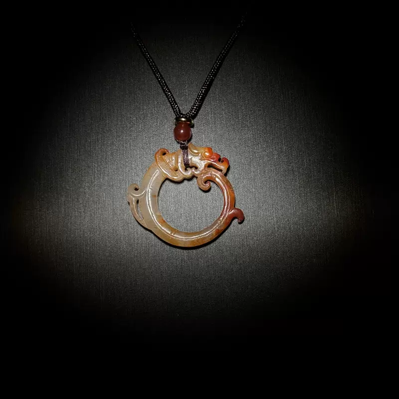 【瑪瑙玄武佩玉】　古玉/倣古玉　中華古玩　　J0426F 瑪瑙玄武佩玉】 古玉/倣古玉 中華古玩 J0426F