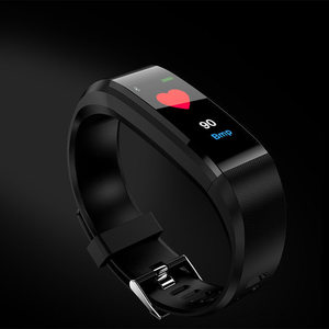 115plus cross-border color screen smart bracelet blood pressure heart rate health exercise pedometer information reminder student bracelet