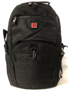 
suissewin laptop bag large capacity men's and women's casual backpack school bag