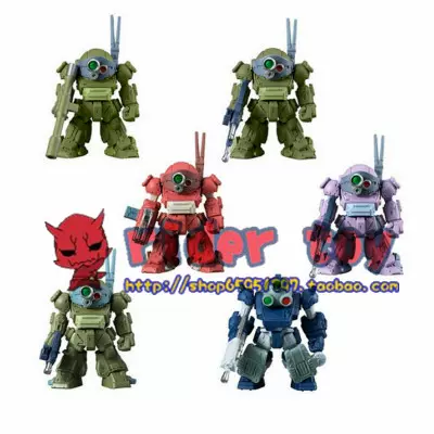 RiderToy】万代BANDAI 装甲骑兵VOTOMS FW 第1弹Q版盒蛋全6款-Taobao