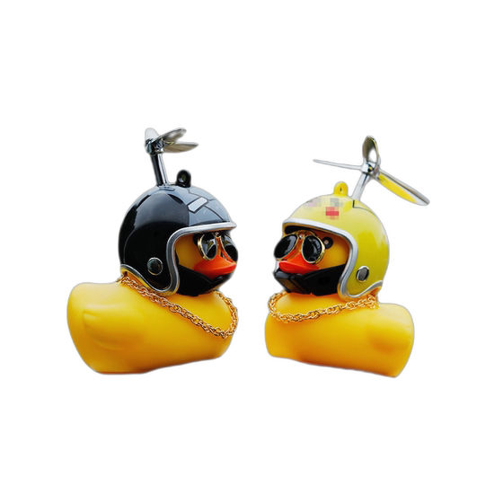 Cunnabar car car interior jewelry ornaments helmet electric motorcycle bicycle decoration car outside duck duck