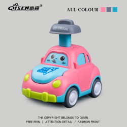 Children's Push-Type Toy Car for Boys and Girls Aged 1 to 2 Years, Inertia Pull-Back Car for 6-Month-Old Infants, Educational Toy