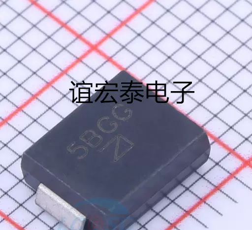 TVS瞬变二极管5.0SMDJ58CA 丝印5BGG 5000W 58V 贴片SMC/DO214AB-Taobao