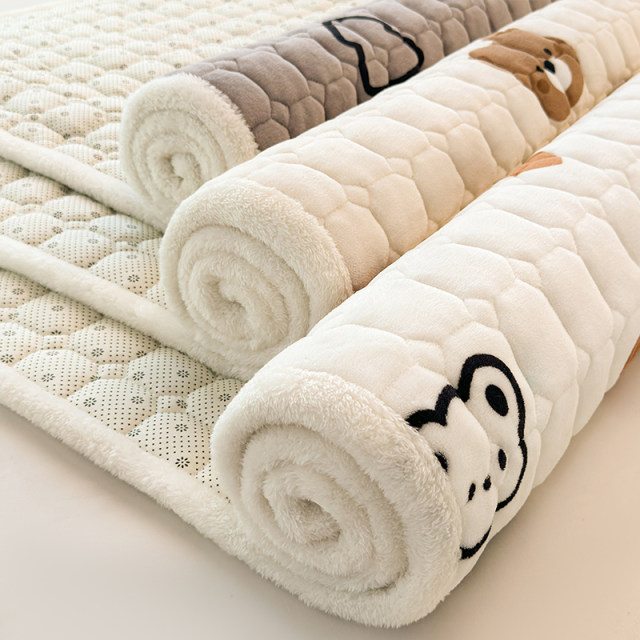Milk velvet mattress mattress soft cushion home thickened dormitory student single mattress quilt winter plus plush blanket mattress