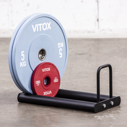 Modular Barbell Weight Storage Rack, Weight Storage Rack for Squats and Deadlifts, Can Be Freely Extended to Store Weight Plates