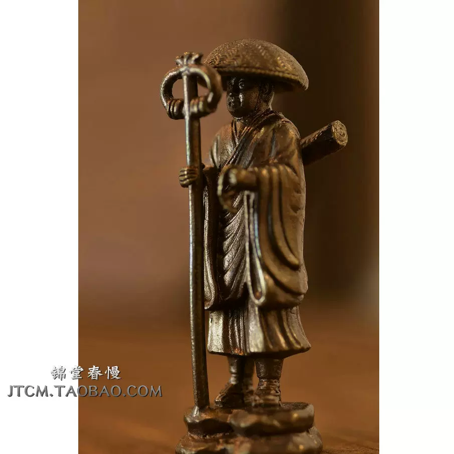 日本制作直邮千手观音菩萨佛龛白檀佛像随身供养鼠年沪身本命佛