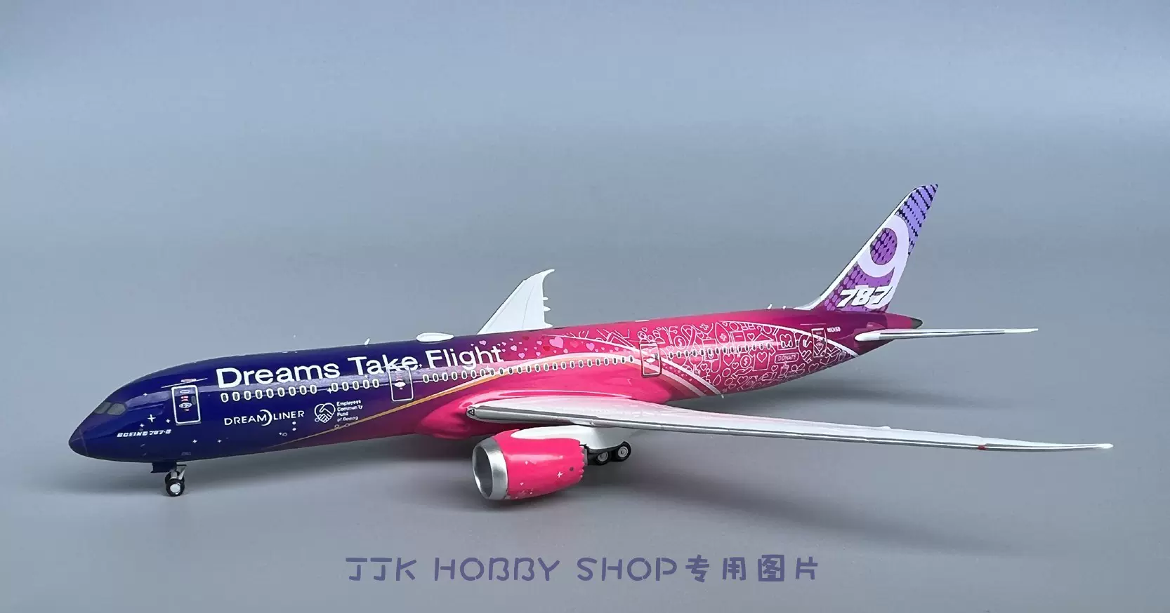 NG 1/400 55090 波音787-9 原廠塗裝DREAMS TAKE FLIGHT N1015B-Taobao