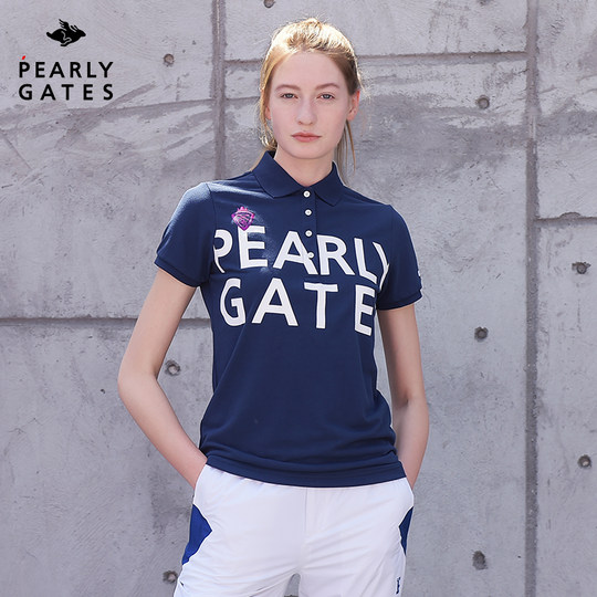 PEARLY GATES tシャツ Tシャツ 「PEARLY GATES」菱形BOX ベア