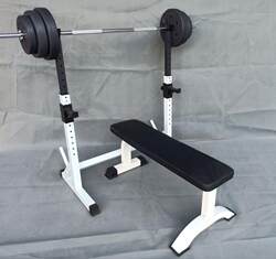 Free Squat Bench Press Rack, Home-Use Integrated Rack, Multi-Functional Barbell Rack, Professional Men's Fitness Weightlifting Women's Bench Press Bench