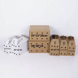 Five-Layer Extra Hard and Thickened Pet Shipping Box for Racing Pigeons with Ventilation Holes, Pet Shipping Box with Handle