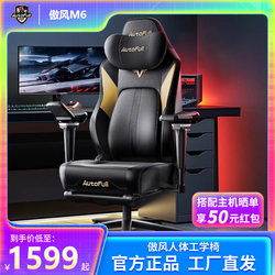 Aofeng Gaming Chair M6 Ergonomic Gaming Chair Computer Chair Dormitory Home Lumbar Support Long-Sitting Chair Reclining Headrest