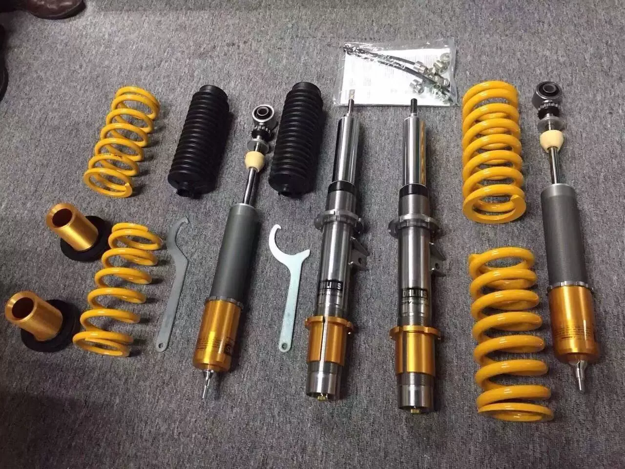 OHLINS 欧林斯避震器大众高尔夫7R GTI R20 奥迪TT 尚酷R减震
