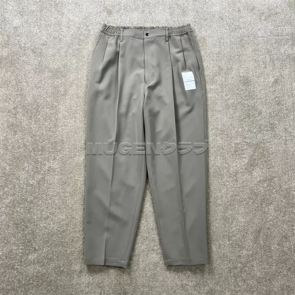 MUGEN现货N.HOOLYWOOD TEST 2TUCK PANTS 日产军事线休闲裤23AW-Taobao