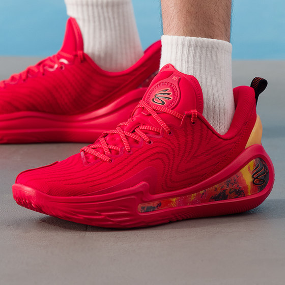 
Under Armor/UA men's and women's shoes new sports shoes competition actual training cushioning basketball shoes 3028497