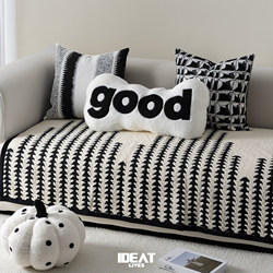 Luxurious and Comfortable Long Soft Sofa Cushion for Nap, Good Pillow for Living Room Bay Window, Includes Insert