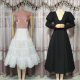 65cm skirt supports 70cm boneless yarn supports horse face skirt daily support micro-popular Lolita petticoat skirt large size 200 Jin [Jin equals 0.5 kg] fat mm