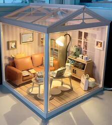 If You Come, You Can Make a DIY Miniature House Bedroom Model, a Hot Pot Restaurant, a Creative Birthday Gift, a Super World Restaurant