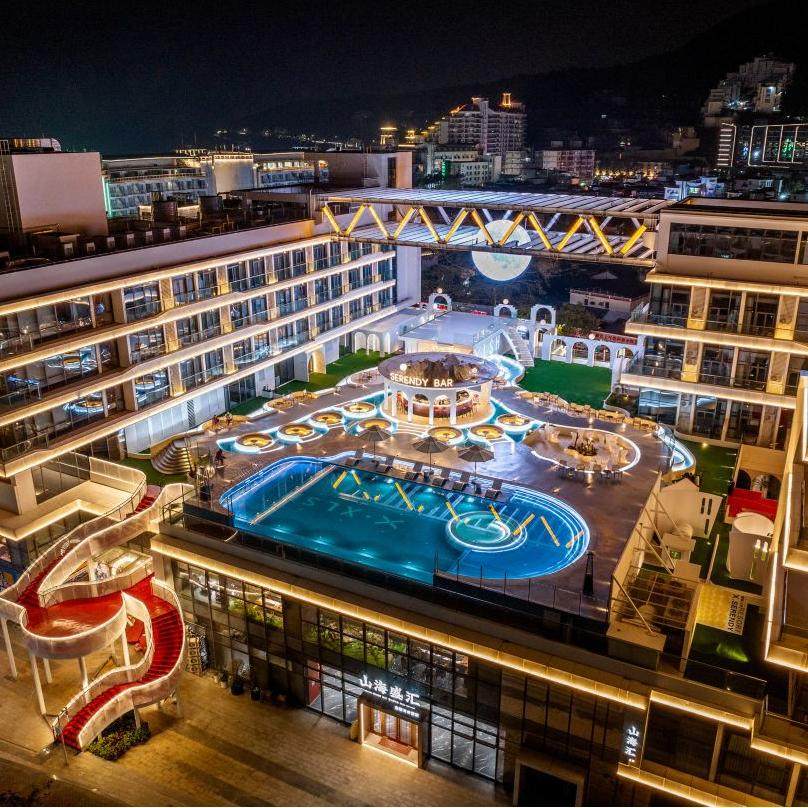 深圳栖鸾山海酒店 花野·园景大床房3天2晚+双早