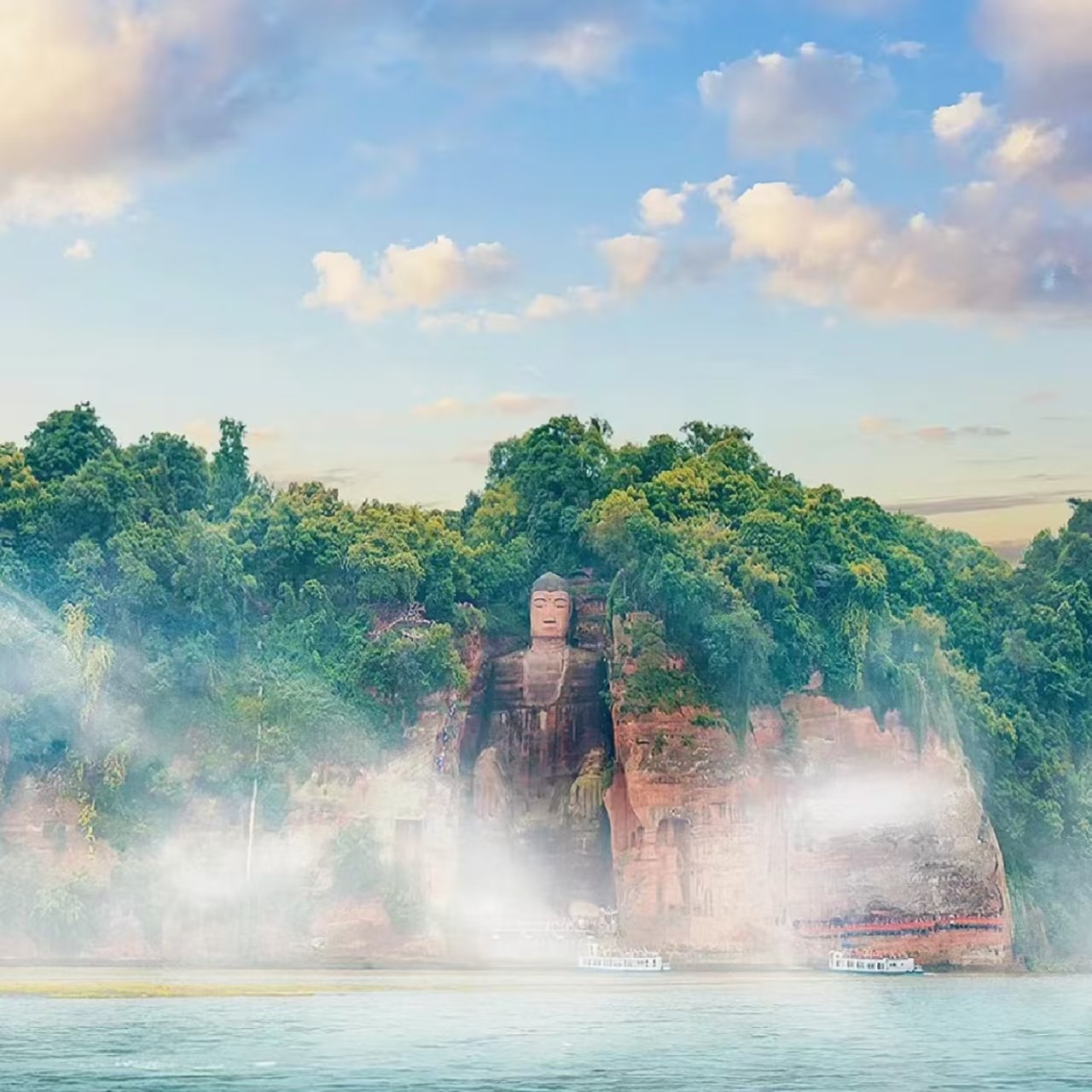 峨眉山+乐山大佛一日游【2-6人专车包车&含门票&游船登山二选一】