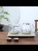 Cha Xuân hoàn toàn tự động khay trà hộ gia đình ấm đun nước tích hợp bàn trà gỗ nguyên khối kung fu trà phòng khách trà biển