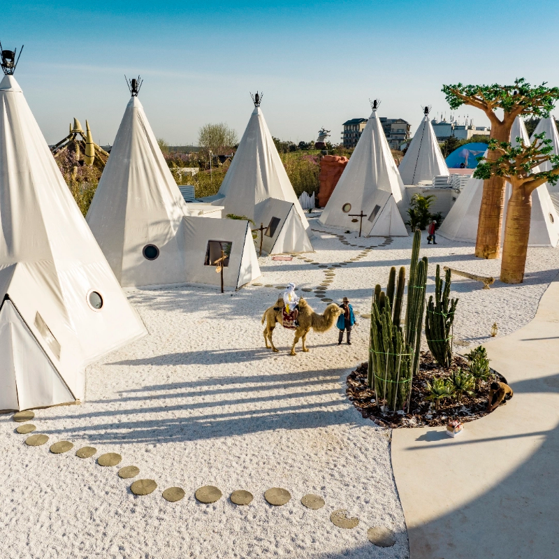 木兰草原门票和韵楼酒店伊尔那非咖帐篷烧烤露营双人套餐