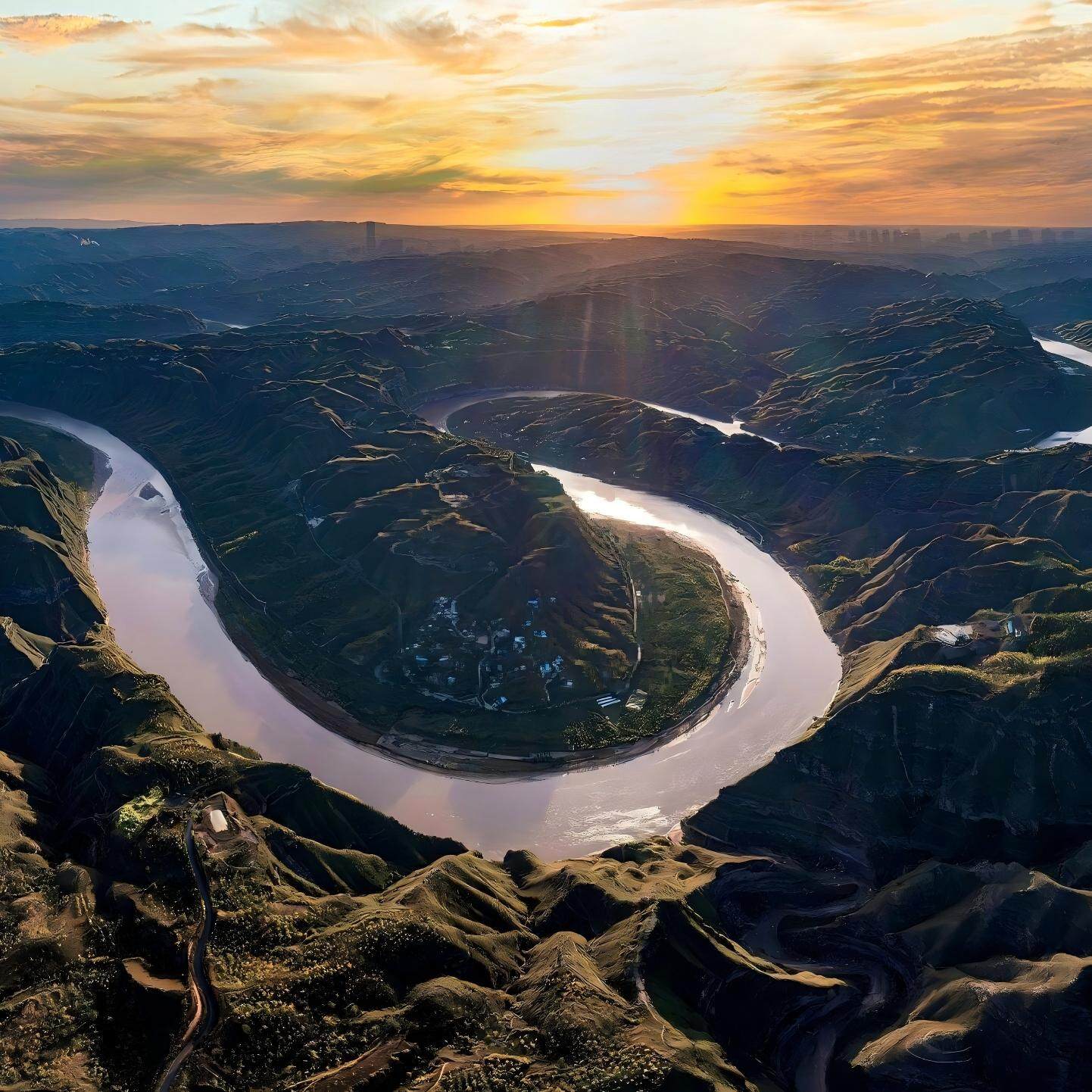 陕西多地美景酒店住宿+壶口瀑布成人票