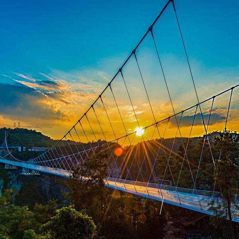 【两大5A级景区】长沙张家界旅游2天1晚跟团玻璃桥天门山森林公园 - 定制游预订