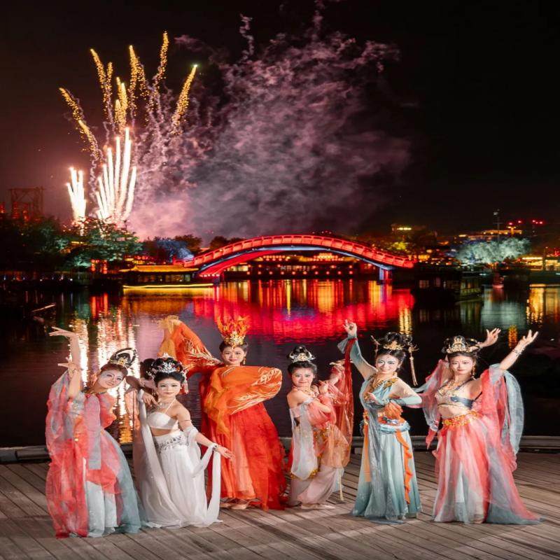 z【开封自由行】亚朵/花语+清明上河园门票/大宋东京梦华/万岁山