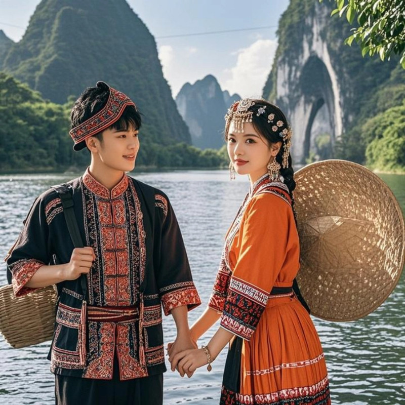 五钻桂林漓江大瀑布饭店4天3晚+桂林千古情双人票+象鼻山景区+漓江+两江四湖环湖步道 - 定制游预订