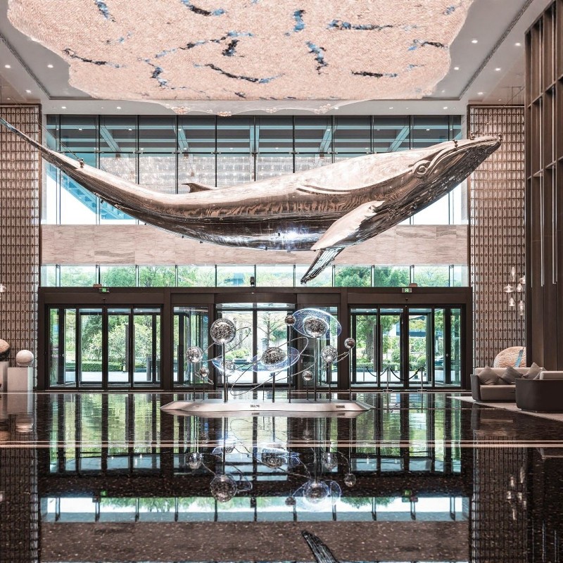 【180°环岛海景房,鲸鱼大堂下枕浪入眠】1晚厦门洲际海景酒店多房型|多景点可选