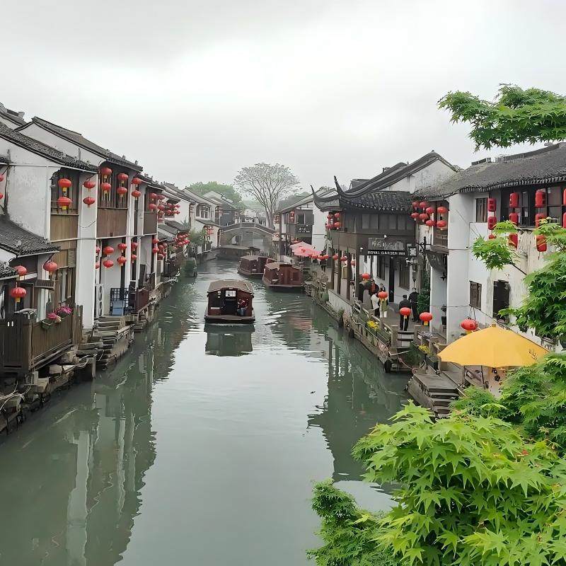 苏州江南式酒店住宿+拙政园日场成人票