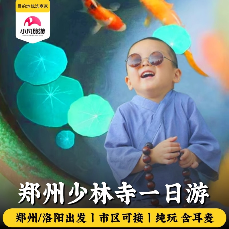 少林寺一日游河南郑州洛阳旅游嵩山少林寺旅游洛阳龙门石窟含门票 - 定制游预订