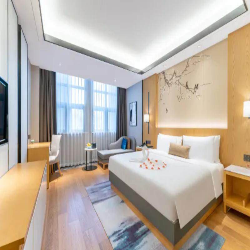 青岛金沙滩蓝海御华大饭店/雅致大床房+中国院子+琴海之星摩天轮3天2晚