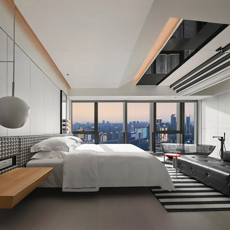 【山城空中酒店】4天3晚重庆Mc麦悦 · 空中酒店江景大床+动物园门票买1送1