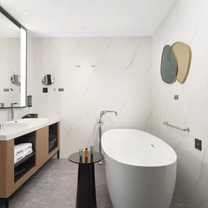 宁夏中卫沙坡头希尔顿欢朋酒店+双早套餐