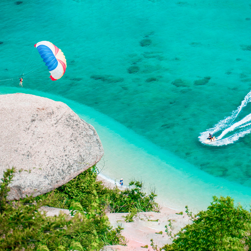 【暖冬】3天2晚三亚海棠湾理文索菲特度假酒店+双早+蜈支洲岛门票电瓶车 - 定制游预订