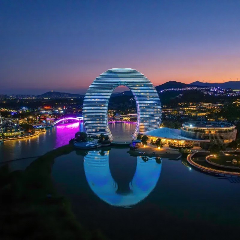 【太湖畔,温泉梦】2天1晚天籁之梦湖州太湖温泉别墅度假酒店+月亮温泉