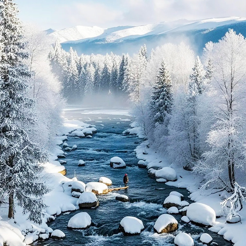 【北疆旅拍双湖】新疆旅游阿勒泰喀纳斯禾木赛里木湖7日6晚跟团游