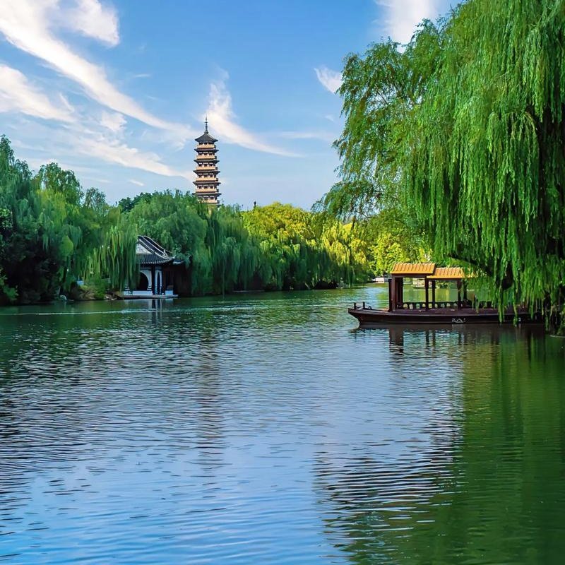 扬州隐居瘦西湖温泉度假酒店住宿+瘦西湖成人门票