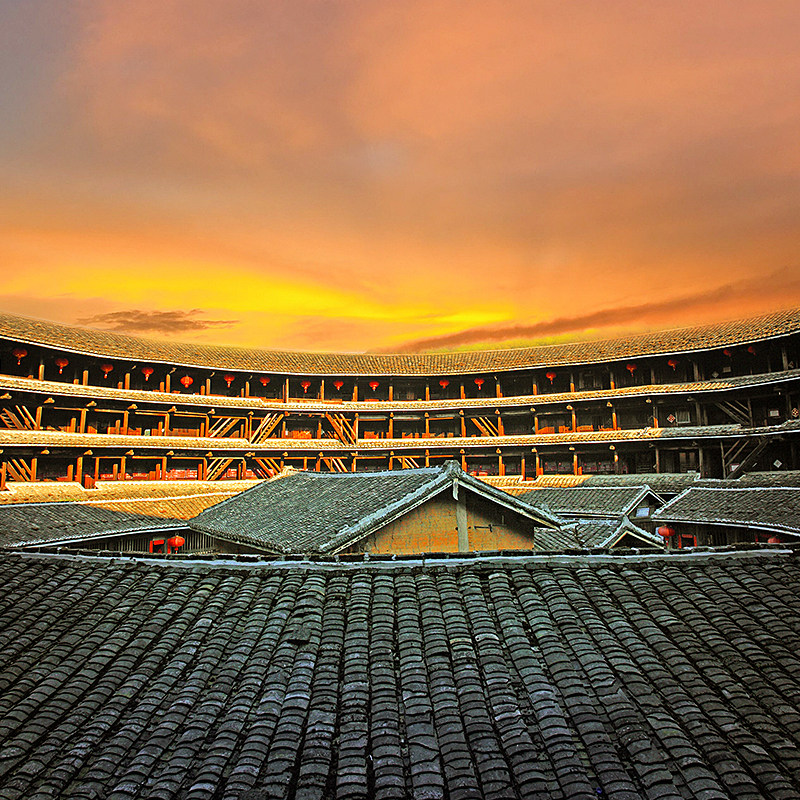 漳州南靖田螺坑+永定高北土楼+云水谣古镇二日游 纯玩团