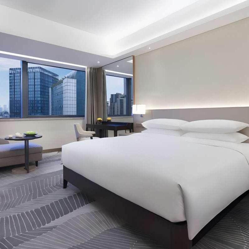 重庆大都会凯悦酒店 凯悦园景大床房2天1晚+长江索道单程票