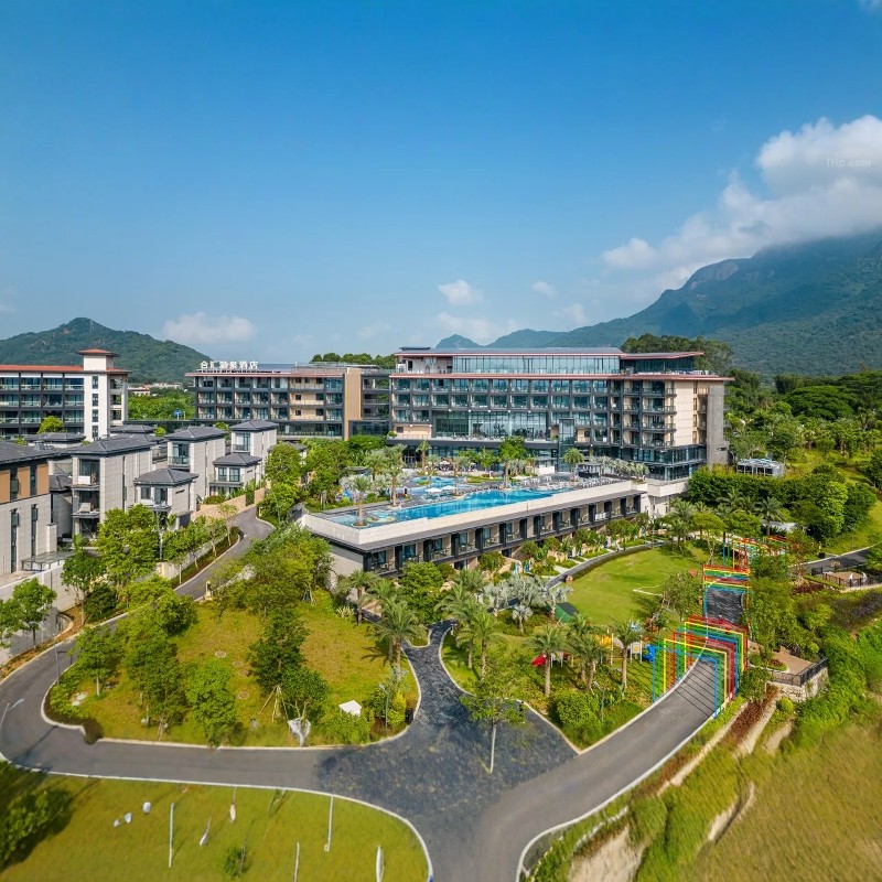 【中秋国庆】广州合汇温泉酒店(白水寨度假区店)2天1晚+森林海嬉水乐园门票