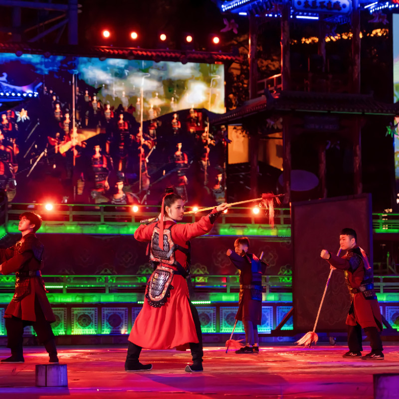 【3天2夜】楚地长歌丨木兰花乡丨木兰不夜城丨映像酒店