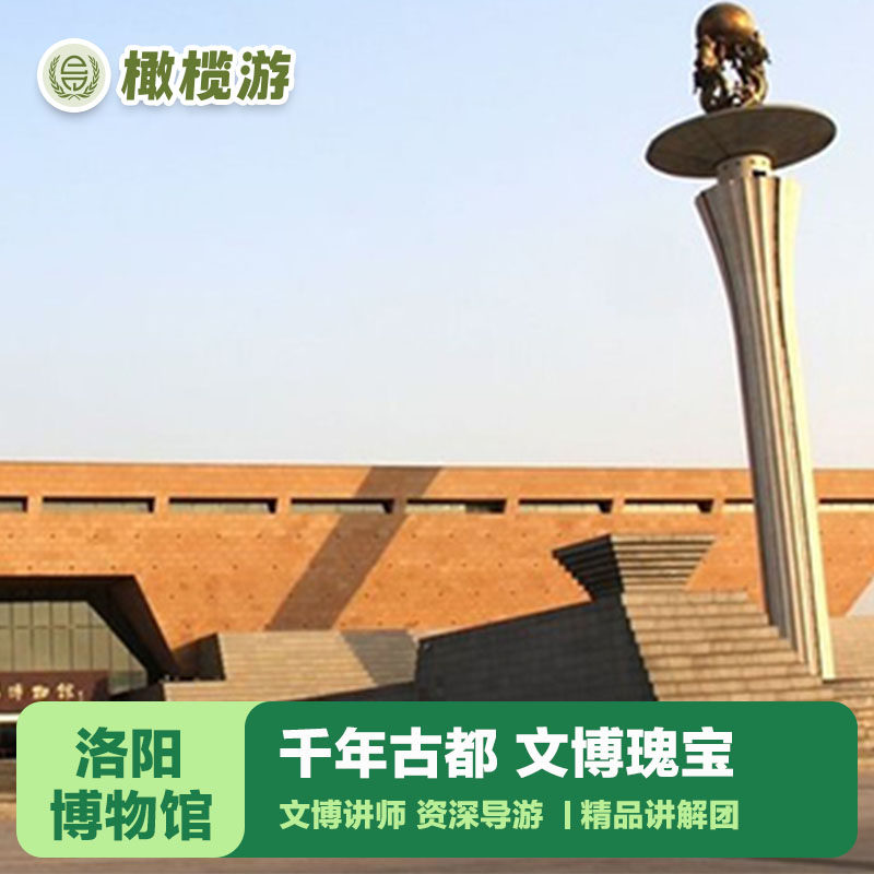 橄榄游 洛阳博物馆讲解2H深度人工讲解资深导游讲解精品亲子小团 - 定制游预订